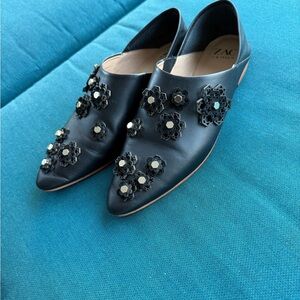 Black Zac ZacPosen Flat shoes Size 39.5